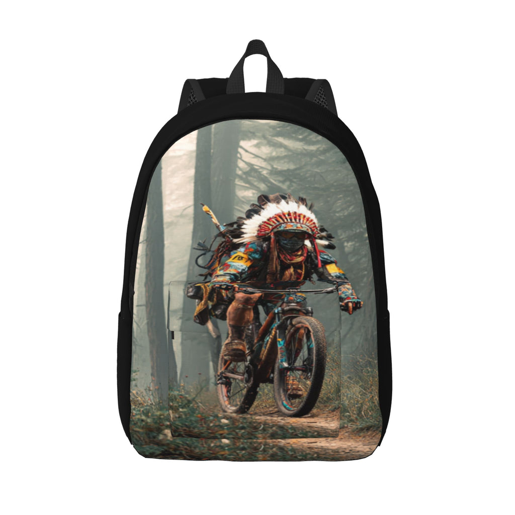 Simple casual canvas backpack (no lining, no compartments)