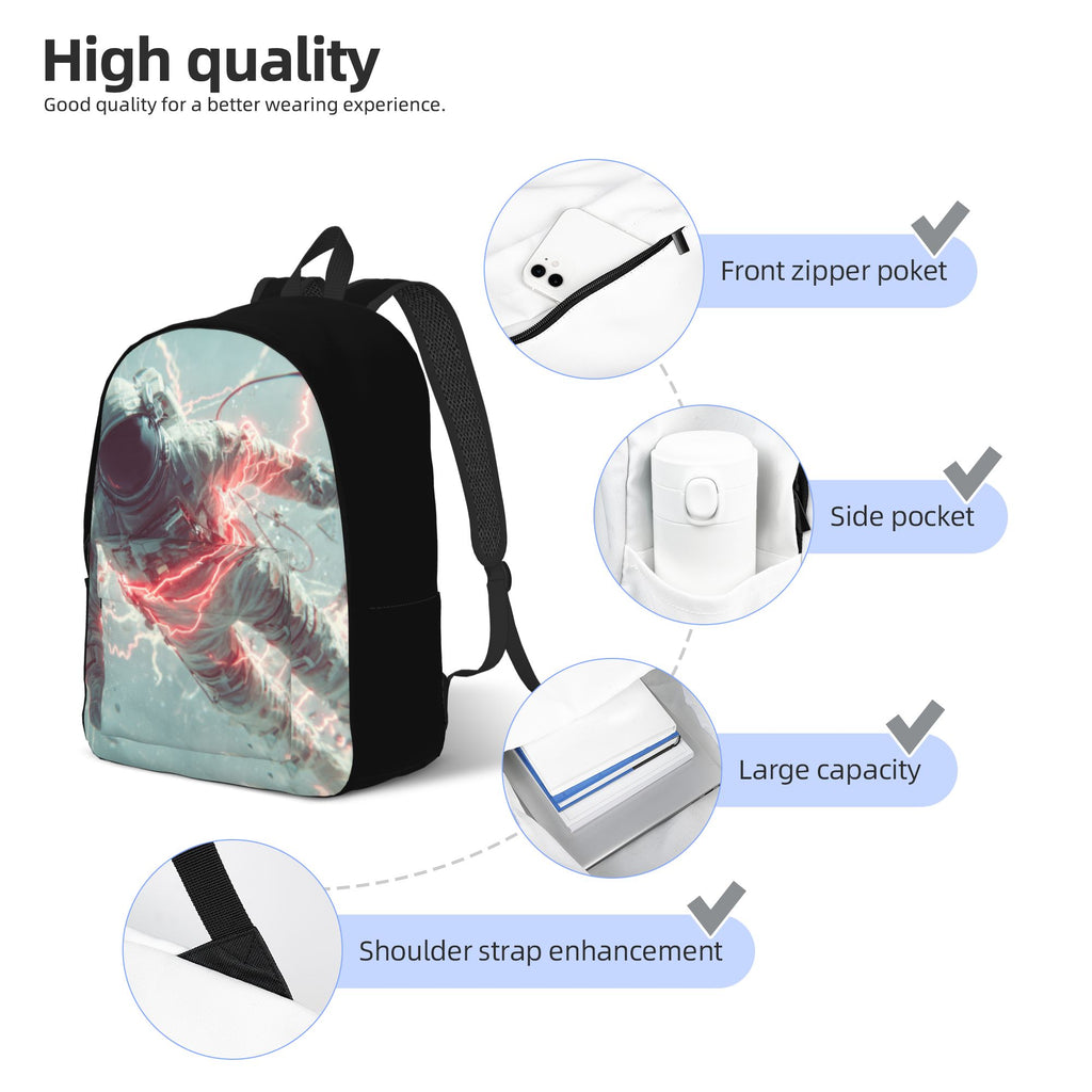 Simple casual canvas backpack (no lining, no compartments)